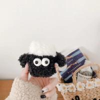 小羊肖恩 耳机套 苹果Airpods1/2代 秋冬毛线小羊肖恩Airpods pro保护套软苹果耳机保护套女2代耳机套