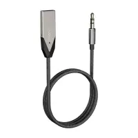 车载5.0蓝牙AUX接收器 车载AUX蓝牙5.0接收器高音质音响usb蓝牙棒适配器车用电话