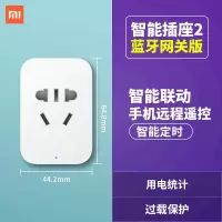 小米智能插座2(蓝牙网关版) 插线板20W快充版2A1C家用带开关3usb拖线板白色智能WiFi插座2