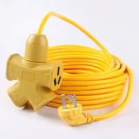 2米[2.5平方] [送电笔防尘塞] 电动车充电线加长电源延长线插座插排接线拖线板10/15/20/25/30米