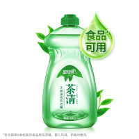 洗洁精 洗涤剂洗碗茶清绿茶清香餐具果蔬清洁小瓶厨房专用