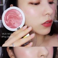 Pop Blush 玫红色 MUA MUA烘焙高光粉饼PK107替代生姜提亮立体修容鼻影偏光防伪