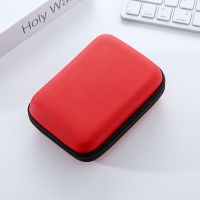 充电器包*红色-1个装 充电器包耳机线包数据线包零钱包 蓝牙收纳盒U盘U盾零碎保护套