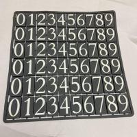 备用数字一套6组[不包含停车牌] 汽车临时停车牌挪车电话号码牌防滑 车载夜光电话牌 内饰用品摆件