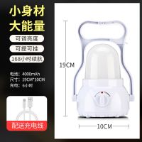 4000mAh白色6-30小时续航 充电应急灯家用户外移动照明停电备用夜市摆摊超亮灯泡led手提灯