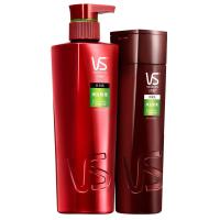 400ml洗发露+200ml润发乳 清盈顺柔洗发露400ml+润发乳200ml组合家庭洗护套装