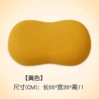 暖黄-[高低软硬适中]至尊版 32度猫肚皮枕头芯带枕套一只记忆棉成人护颈助眠学生宿舍单人枕头