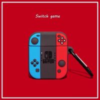 蓝灰红游戏机+挂扣 荣耀亲选EarbudsX1 卡通可爱荣耀亲选EarbudsX1真无线蓝牙耳机保护套荣耀X1壳Earb