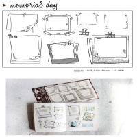 纪念日(透明印章) moodtape.1透明印章印章diy装饰手抄报学生硅胶皮章mood手帐印章