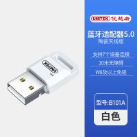 B101 5.0白色 电脑蓝牙适配器5.0 台式机笔记本Xbox外接耳机鼠键usb模块