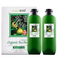 鑫理想茶籽染发剂 植物茶油染发剂茶籽黑蜡染一洗黑泡沫洗发水盖白发健康黑发