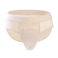 肤色加强款 S 伪娘内裤CD变装假阴藏JJ男式男扮女装不可插骆驼址女紧身用品cos