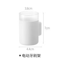 电动牙刷架 日式挤牙膏神器壁挂式全自动家用懒人挤压器免打孔牙刷膏置物架