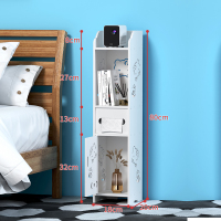 收纳柜 80高18宽20深 投影仪支架落地床头墙壁托盘小米明基当贝魔屏极米家用投影机放置台沙发后架子底座置物架托架床
