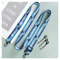 加长斜挎挂绳:渐变蓝暴力熊 暴力熊手机挂脖绳斜挎挂绳个性可拆卸背带绳子可调节个性女款吊绳