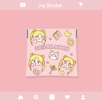 小皮质收纳袋(美少女) 有线耳机收纳包充电器数据线存放袋暂存袋小号随身便携可爱卡通