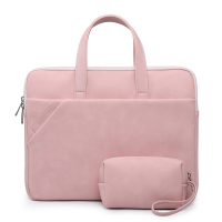 [磨砂款]蔷薇粉+电源包+拉杆箱 13英寸 笔记本电脑包适用华为matebook14s保护套13荣耀magicbook1