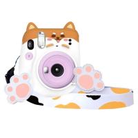 猫爪背带不含硅胶套 富士拍立得mini11相机硅胶套猫宠保护套迷你11卡通软硅胶套保护套