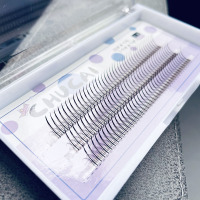 A型仙子毛假睫毛眼睫毛仙女超自然仿真嫁接超软单簇下睫毛贴套装