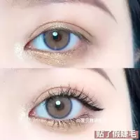 GM07假睫毛贴女自然仿真浓密卷翘素颜短款半截眼尾嫁接W7