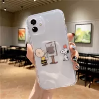 查理画画 苹果12 卡通查理史努比适用iPhone13手机壳12Pro/Max苹果X/Xs/XR全包11软壳7/8Plu