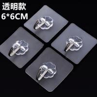 透明小号[强力挂钩]不可重复使用_随机发个坏的 5个装 大号真空强力吸盘挂钩无痕免钉挂钩门后粘钩免打孔吸壁式承重钩