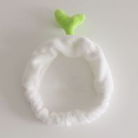 豆芽款-白 韩国小豆芽可爱洗脸发带女百搭卖萌个性发箍洗脸敷面膜化妆束发带