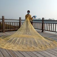 一指尼龙线高2.0米练习款无赠品 渔网传统手撒网手抛网旋网老式撒网易抛网甩网打鱼网抓鱼网捕鱼网