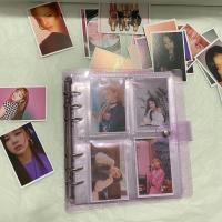 3寸(8.9*6.35cm)200入 5张补充内页(仅内页 不含外壳) ins透明闪闪大容量6孔活页插入式相册3寸5寸相