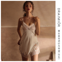 白色[吊带裙] S[建议体重80-95斤] 情趣内衣睡衣性感激情小胸显大挑逗火辣床上诱惑套装大码免脱调情