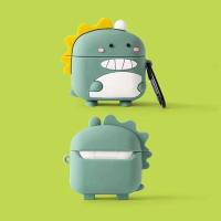 小亚 X1 绿色萌萌恐龙 收藏宝贝送挂钩 适用蓝牙耳机保护套卡通硅胶软壳防摔盒子男女情侣款潮