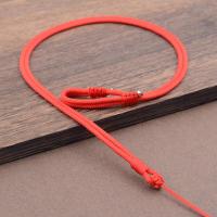 2.3mm/红色 牢固吊坠挂绳男女配绳可调节项链绳翡翠玉坠观音粗款挂坠挂件绳子