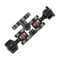 黑色 升级版VIPER蝰蛇怪手轻型万向支架监视器微单反A7相机配件蝴蝶夹