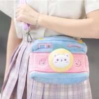 拍拍熊相机包 拍拍熊可爱撞色相机包单反相机包女拍立得相机单肩包礼物