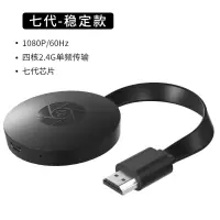 无线投屏器[1080P]2.4G★第七代稳定版 手机投屏到电视无线投屏器适用小米康佳海信sony长虹显示屏三星投影仪连电