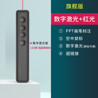 [旗舰版]『数字激光+红光』-画笔+空鼠 H90s翻页笔ppt 电视液晶屏led屏多媒体遥控笔 教师用多功能