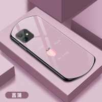 苹果11-弧形玻璃-菖蒲-赠钢化膜+指环 适用于苹果11手机壳iPhone 11Pro弧形玻璃镜头全包保护套pg苹果11