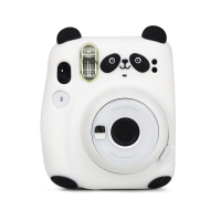 小熊猫(不含相机) 拍立得mini11相机专用保护套可爱卡通硅胶套保护壳