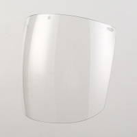 透明面罩屏 电焊面罩配安全帽式焊工防护面具防烤脸护脸全脸焊头戴式焊帽面屏