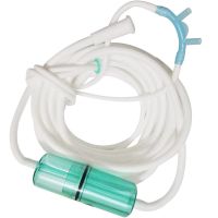 6米有积水器吸氧管(送5个鼻吸头) 硅胶吸氧管家用鼻吸管输氧管制氧机配件加长氧气管双鼻塞通用型
