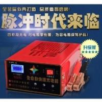 12V小车智能充电器 电瓶充电器12V24V全自动智能摩托车轿车60-100AH蓄电池充电机