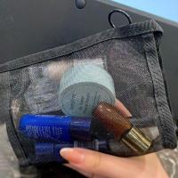 升级款++[可装口红粉饼]小黑涩 少女心放映室 刘亦菲同款可拆卸高级感化妆包 大容量护肤品洗漱