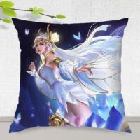 貂蝉金色仲夏夜 亮锻迷你35cm双面 王者荣耀老夫子万古长明潮流仙人圣诞老人长抱枕头靠垫周边手办