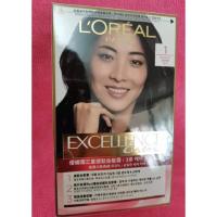 1号自然黑色 香港版本 LOREAL染发爽霜 优媚霜三重护发染发霜膏 多色