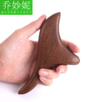 金丝檀木.送穴位图 [推荐款] 三角棒雀按摩棒器点穴按实木质脚底腿部穴位足部足底足疗经络工具