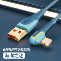 海洋之迷[边充边玩]10年用不坏º★提速300%* 1.2m ●弯头折不坏●苹果充电线数据线iPhone11快充线12苹