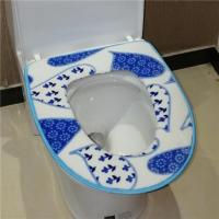 大桃心兰小号(粘扣款) 秋冬款 小号马桶垫四季O型U型马桶坐垫小圈老式坐便套拉链家用坐便器小型
