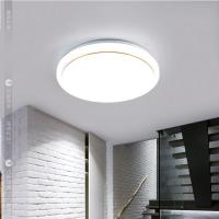 声控+光控 感应款 金线21CM12W LED雷达人体感应声光控吸顶灯过道楼梯楼道声控工程超亮led感应灯