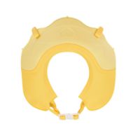 黄色 小龙人款 宝宝洗发帽洗头神器硅胶儿童浴帽婴幼儿防水护耳小孩洗头发帽子