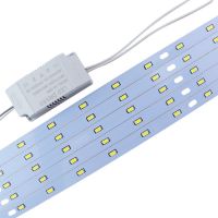 单色白光 31CM-2条12W led吸顶灯灯条长条灯芯替换改造灯板长方形节能灯泡灯带灯珠贴片